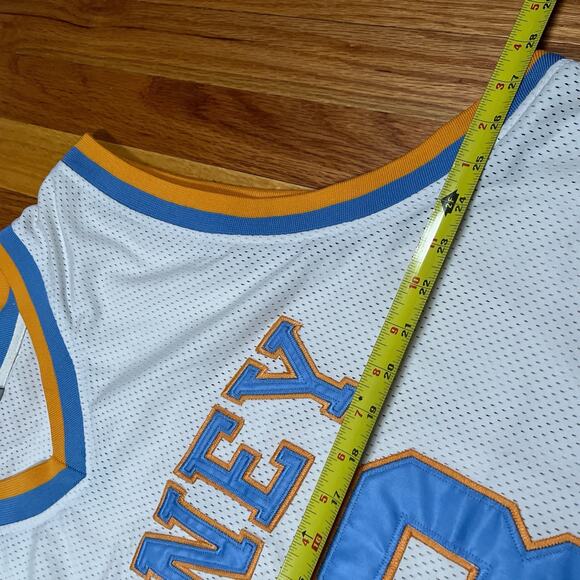 Michael Jordan Laney High School Jersey Size 56 Rare HTF True School Note Stains - Picture 7 of 11